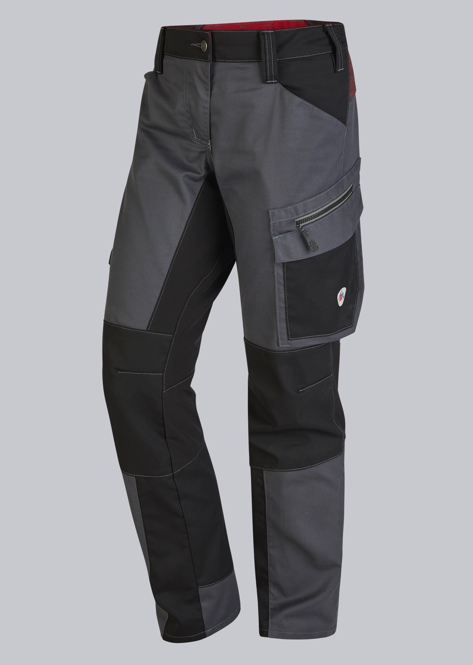 1963-570-5632 BP® Leichte Hybrid-Arbeitshose für Damen anthrazit/schwarz Cover Bild